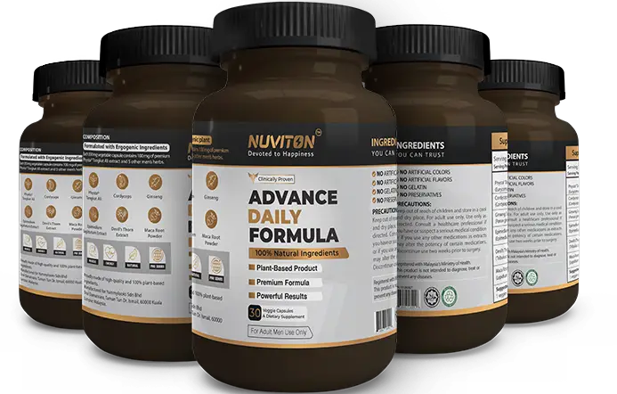 NUVITON 5 Bottles Image